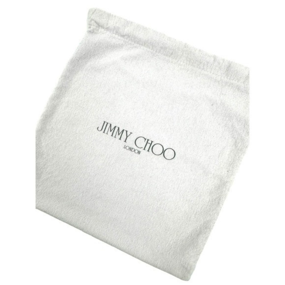 Jimmy Choo Dust Bag Travel Storage With Drawstring Small White 12” X 13”